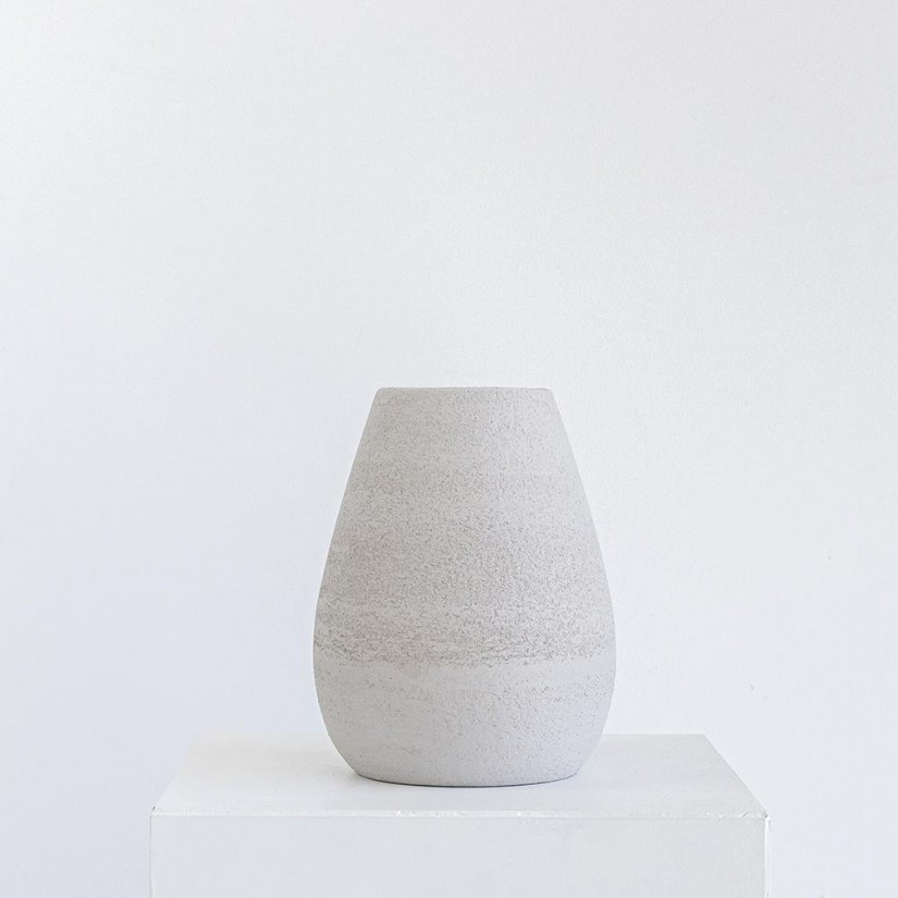 Vase | hellgrau
